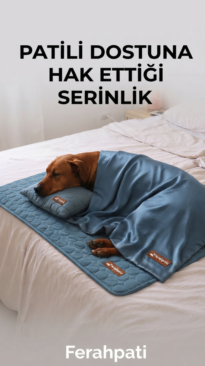 "Ferahpati™ - Pet Serinletici ve Konfor Matı"
